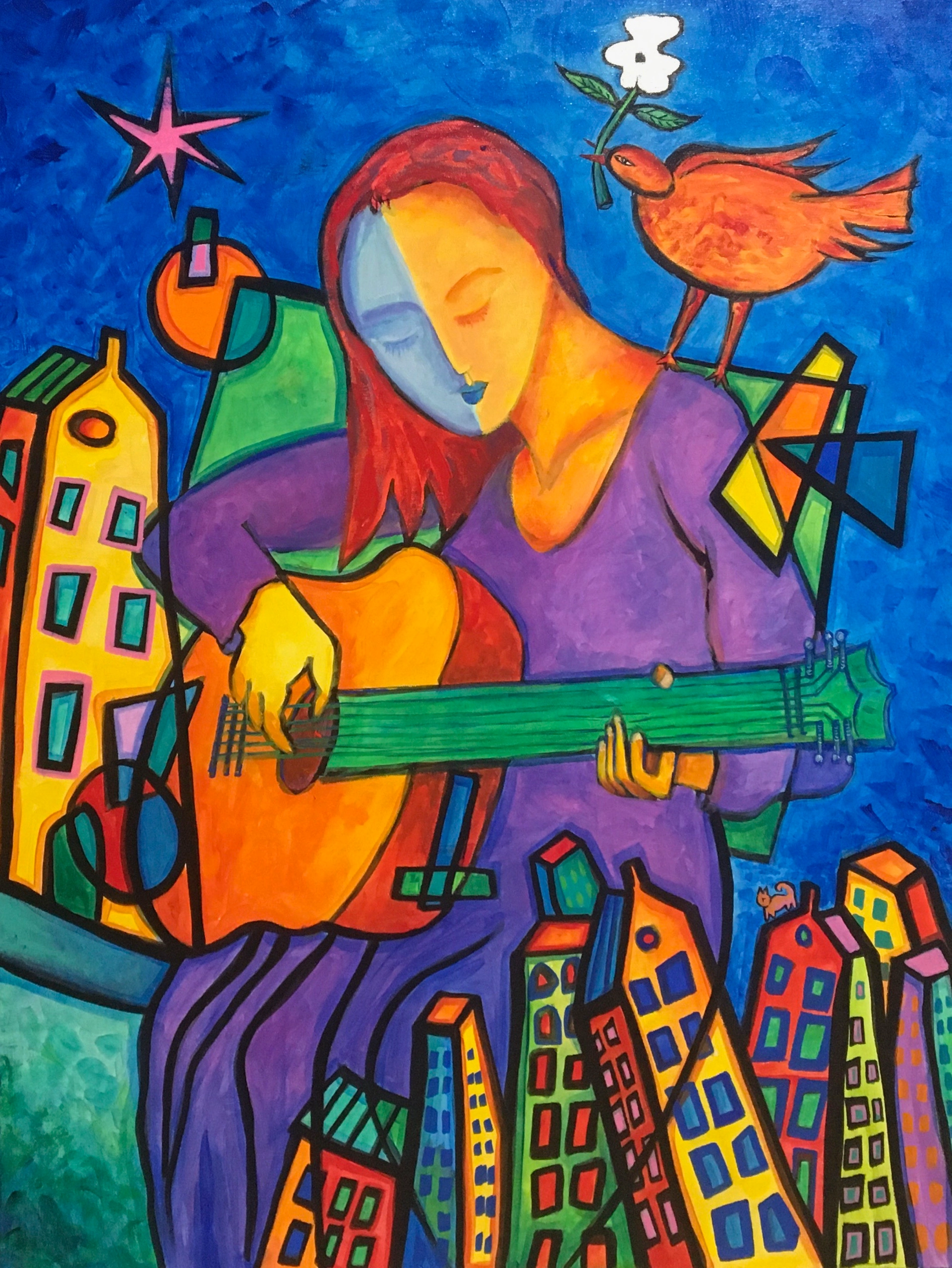 les songes de la guitariste